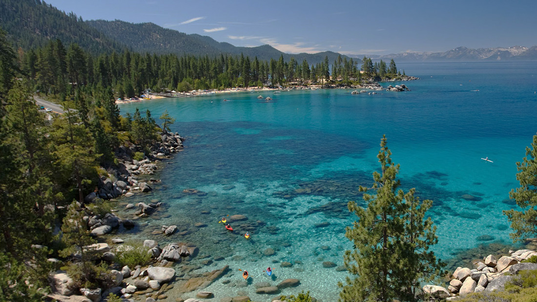 Regional visitor destinations - Lake Tahoe (California, Nevada).