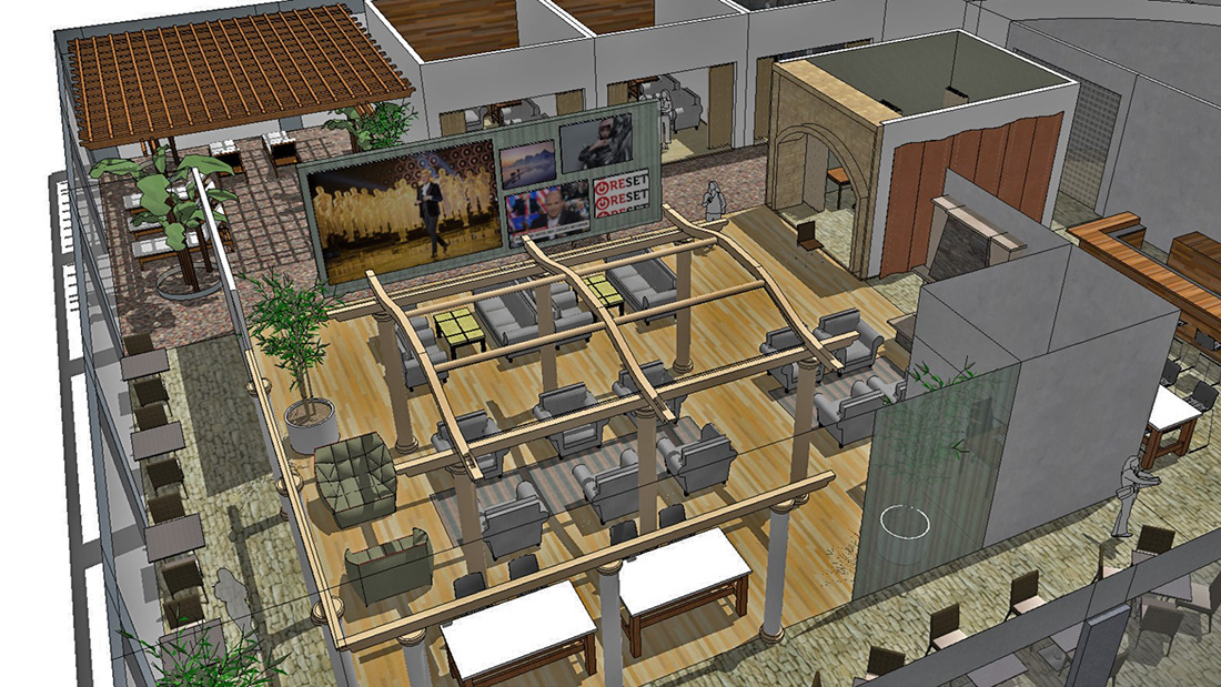 Office and Industrial Consultants - An example of design charrette facilitation by StoneCreek Partners, here, one of the exhibits prepared for the sessions.